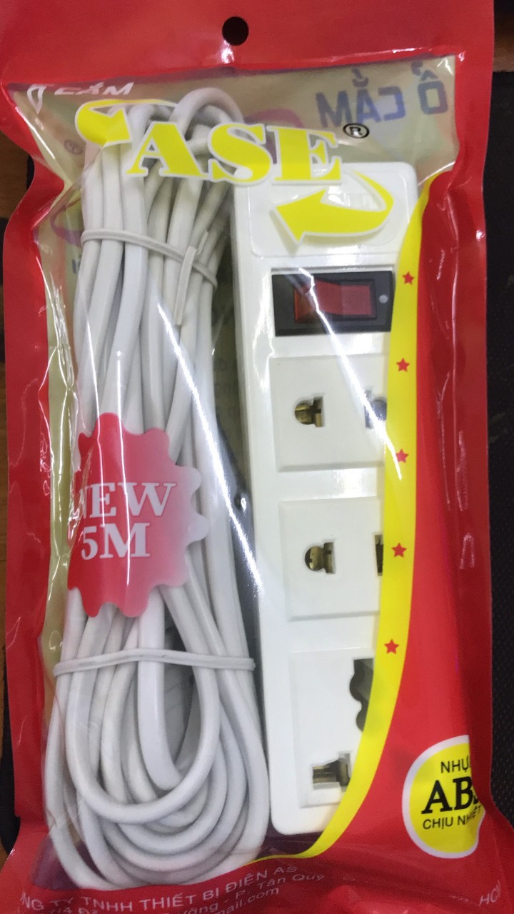 ổ cắm ASE 1 công tắc 5M