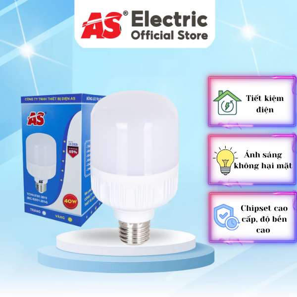 BÓNG LED TRỤ CAO CẤP ASE HỘP XANH AS19-50W BÓNG LED TRỤ CAO CẤP ASE HỘP XANH AS19-50W