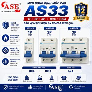Cầu dao công suất lớn 1 Pha, 2 Pha, 3 Pha