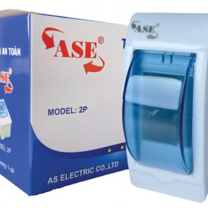 Tủ điện nhựa ASE 2P